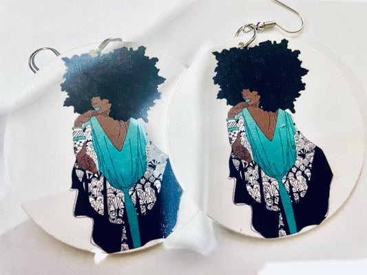 Afro Chic Earring Pair