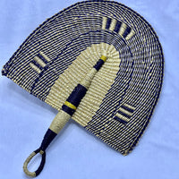 Hand-Crafted Straw Fan